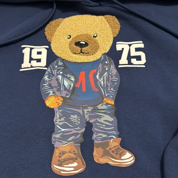 Members Only hoodie with Teddy Bear graphic! Check out the video to see it! - Picture 2 of 6